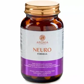 Neuro Formula, pentru imbunatatirea memoriei si atentiei, 60 capsule - Aronia Charlottenburg