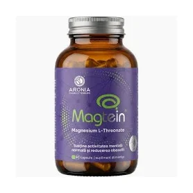 Magtein Magnesium L-Threonate, pentru sanatatea creierului si sustinerea functiilor cognitive, 667 mg, 90 capsule - Aronia Charl