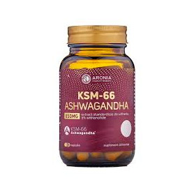 Ashwagandha KSM-66, 850 mg, 60 capsule - Aronia Charlottenburg