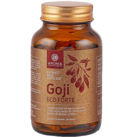Goji Forte extract liofilizat, pentru sanatatea vederii, 400 mg, 120 capsule - Aronia Charlottenburg