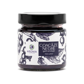 Gem de Coacaze Negre, eco-bio, 200 g - Aronia Charlottenburg