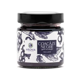 Gem de Coacaze Negre, eco-bio, 200 g - Aronia Charlottenburg