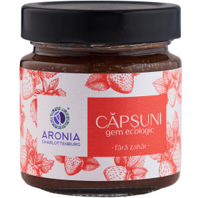 Gem de capsuni, eco-bio, 200 g - Aronia Charlottenburg