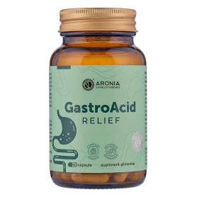 GastroAcid Relief, pentru reducerea arsurilor la stomac, 60 capsule - Aronia Charlottenburg