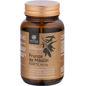 Frunze de Maslin Forte Extract Standardizat, pentru sustinerea imunitatii si circulatiei, 60 capsule - Aronia Charlottenburg