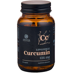 Curcumin Lipozomal, 126 mg, 60 capsule - Aronia Charlottenburg