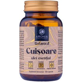 Ulei Esential de Cuisoare, 80 mg, 60 capsule moi vegane - Aronia Charlottenburg