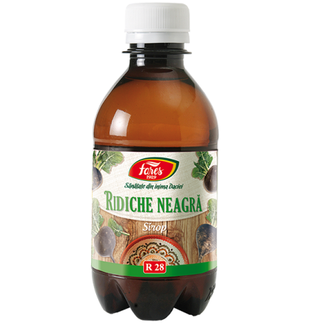 Sirop Ridiche neagra - 250ml - Fares