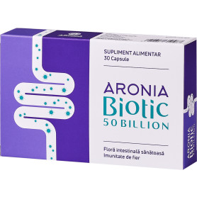Aronia Biotic 50 billion, pentru sanatatea digestiva, 30 capsule - Aronia Charlottenburg