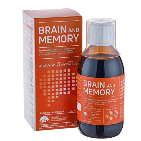 Tinctura Brain & Memory, pentru sustinerea memoriei si concentrarii, 200 ml - Aronia Charlottenburg
