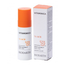 Ser pentru fata cu Vitamina A, C si E, 30 ml - Bioearth