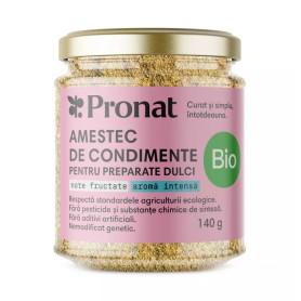 Amestec de condimente pentru preparate dulci, eco-bio, 140 g - Pronat