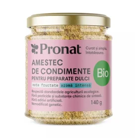 Amestec de condimente pentru preparate dulci, eco-bio, 140 g - Pronat