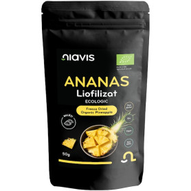 Ananas liofilizat bucati, eco-bio, 50 g - Niavis