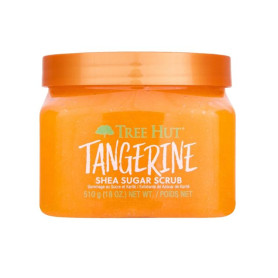 Tree Hut Shea Sugar Scrub Tangerine, scrub de corp cu mandarine pentru exfoliere si hidratare, 510 g - GNC