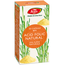 Acid Folic Natural - G71 - 30cps - Fares