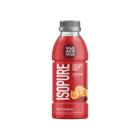 Isopure Protein Drink, Bautura proteica cu aroma de Alpine Punch, fara zahar, 500 ml - GNC