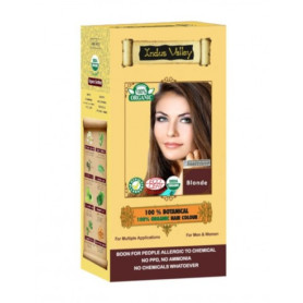 Vopsea Henna Blond Botanical, 120 g - Indus Valley