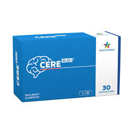CEREBLEU - neurotrofic pentru creier, 30 capsule moi, BLEU PHARMA