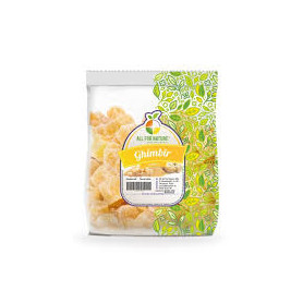 Ghimbir confiat cuburi, 200 g - All For Nature