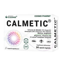 CALMETIC, pentru reducerea gretei și disconfortului gastric, 30 capsule blister - Cosmo Pharm
