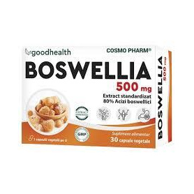 BOSWELLIA TAMAIE, 500 mg, Sustine functia mentala, 30cps -  COSMO PHARM