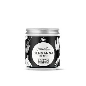 Pasta de dinti neagra fara fluor, 100 ml - BEN&ANNA