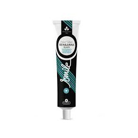 Pasta de dinti neagra cu fluor, 75 ml - BEN&ANNA