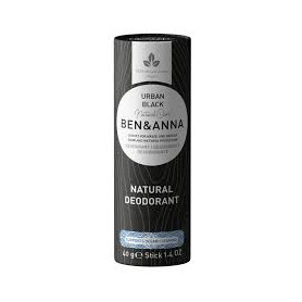 Deodorant Natural Urban Black, 40 g - Ben&Anna