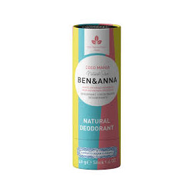 Deodorant Natural Stick Coco Mania, 40 g - Ben&Anna