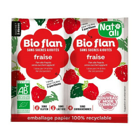Budinca de capsuni, eco-bio, 2 buc x 4.5 g - Nat-ali