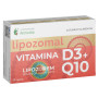 Vitamina D3 + Q10 Lipozomal, pentru sustinerea sanatatii sistemului osos si imunitar, 50 mcg/200 mg, 30 capsule - Remedia