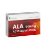 Acid Alfa Lipoic, pentru sustinerea metabolismului energetic, 600 mg, 30 capsule - Remedia