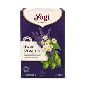 Ceai Sweet Dreams, eco-bio, 17 pliculete - Yogi Tea