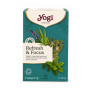 Ceai Refresh & Focus, eco-bio, 17 pliculete - Yogi Tea