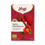 Ceai Spicy Strawberry, eco-bio, 17 plicuri - Yogi Tea