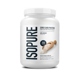 Isopure Zero Carb Protein Powder, Proteina Izolata Din Zer, Fara Aroma, 454 g - GNC