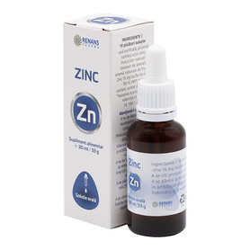 Zinc, solutie nutritiva pentru imunitate, 30 ml - RENANS PHARMA