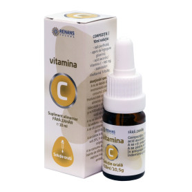 Vitamina C, Solutie Orala, fara zahar, 30 ml - Renans Pharma