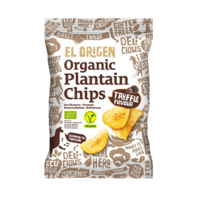 Chipsuri din platano cu aroma de trufe,  eco-bio, 80 g - Bazar Bio