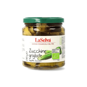 Zucchini la gratar in ulei, eco-bio, 280 g - LaSelva