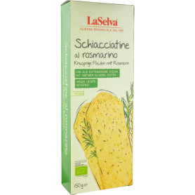 Schiacciatine cu rozmarin, eco-bio, 150 g - LaSelva
