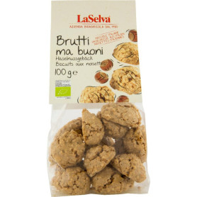 Biscuiti cu alune de padure, eco-bio, 100 g - LaSelva