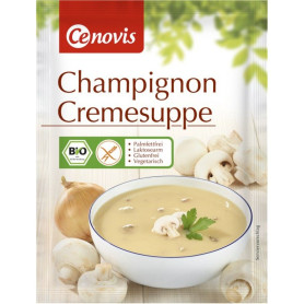Supa crema de ciuperci Champignon, eco-bio, 60 g - Cenovis