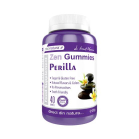 Zen Gummies Perilla, protectie antioxidanta, 40 jeleuri - Medica - ProNatura