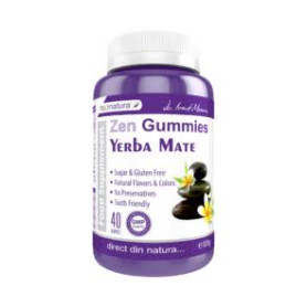 Zen Gummies & Yerba Mate, pentru un boost de energie si relaxare, 40  jeleuri - Medica - ProNatura