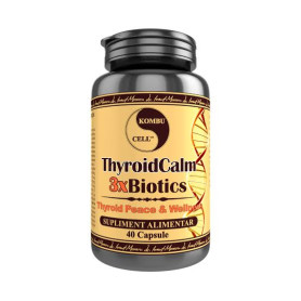 Thyroidcalm 3 x Biotics, pentru sprijinul sanatatii tiroidei, 40 capsule - Medica - Pro Natura