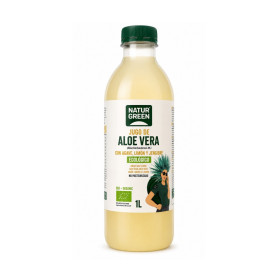 Suc de aloe vera cu agave, lamaie si ghimbir, eco-bio, 1 l - Natur Green