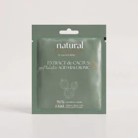 Masca de fata tip servetel hidratanta cu cactus si acid hialuronic, 1 bucata - Natural Beauty