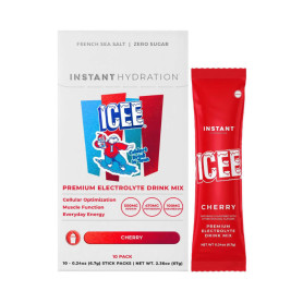 Instant Hydration, Premium Electrolyte Drink Mix, Electroliti Cu Aroma De Cirese Icee, 1 plic x 6.7 g - GNC